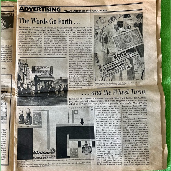 High & Low Museum of Modern Art Modern Art Popular Culture Exhibition Newspaper - Picture 3 of 12